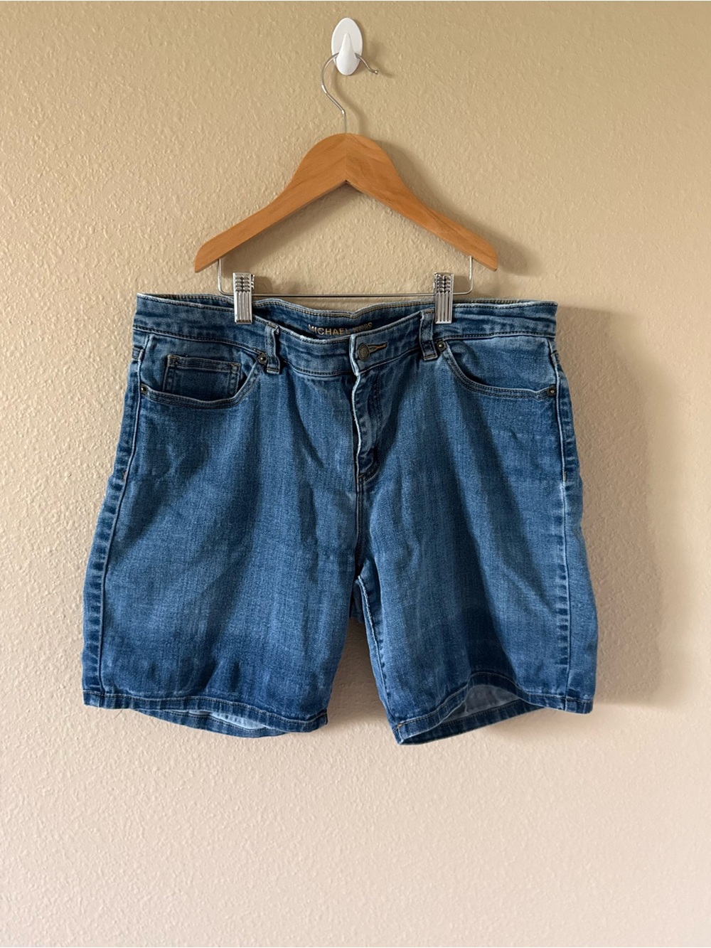 Michael Kors Medium Blue Denim Jean Shorts